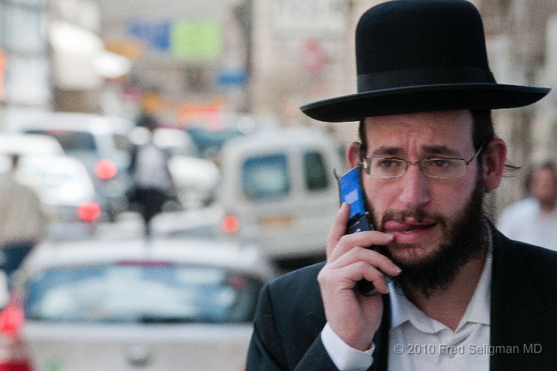 20100409_111158 D300.jpg - Man on phone, Mea Shearim